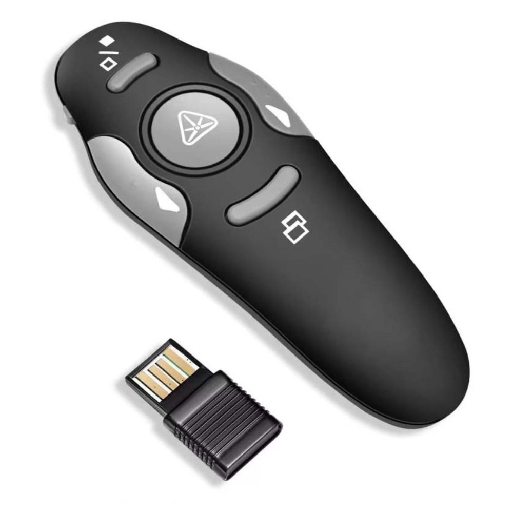 Presentation Remote Laser - Controle usb powerpoint apresentador inteligente reunião