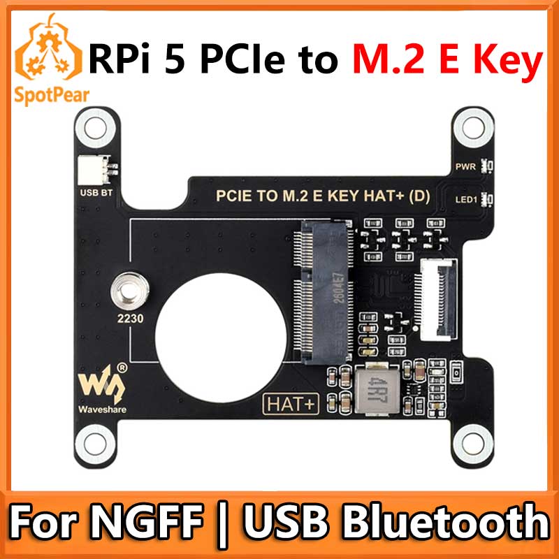 Raspberry Pi Keyboard - Adaptador PCIe para M.2 E KEY