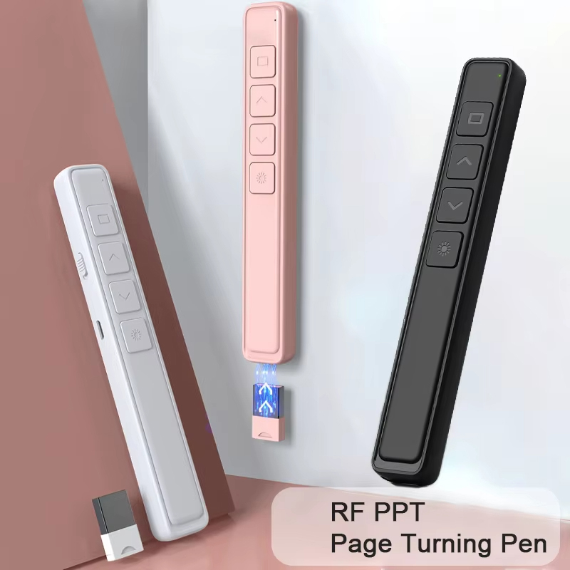 Presentation Remote Laser - Caneta giratória de página para apresentador