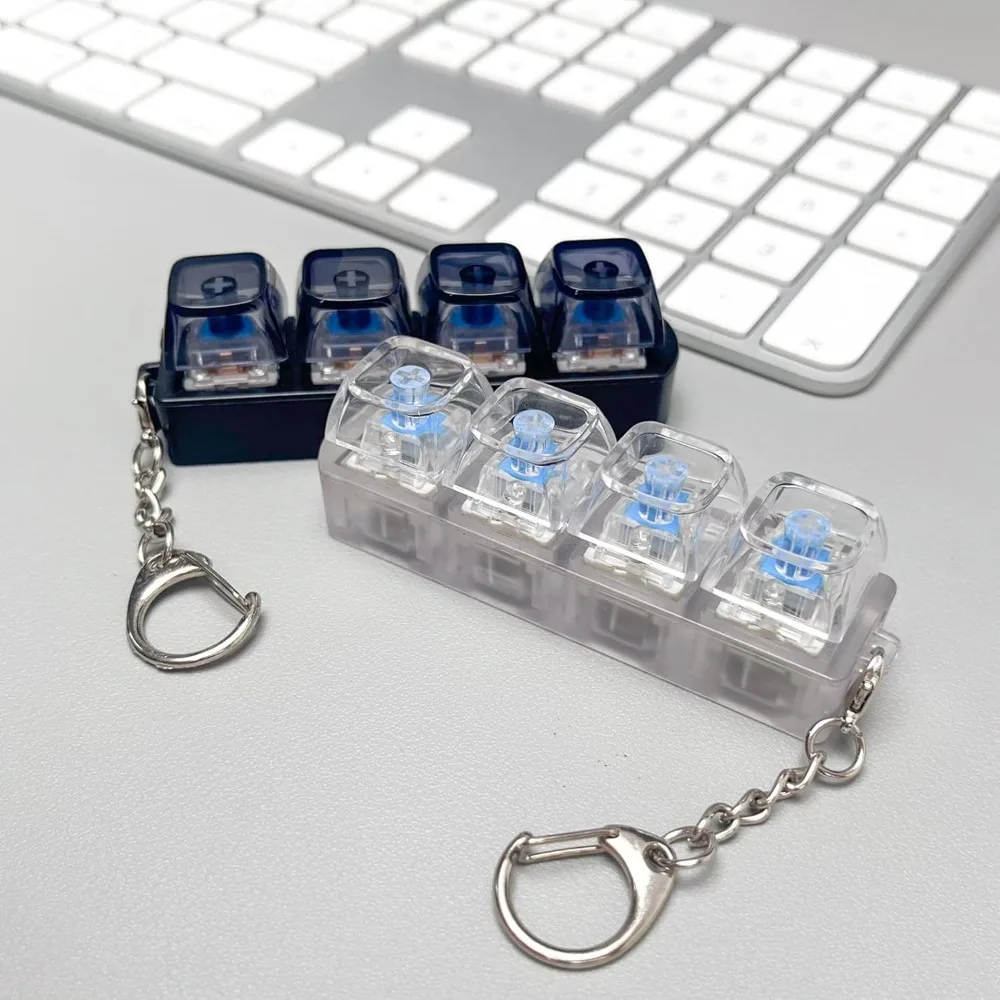 Office Tech Setup - 1 unidade Chaveiro Fidget LED com