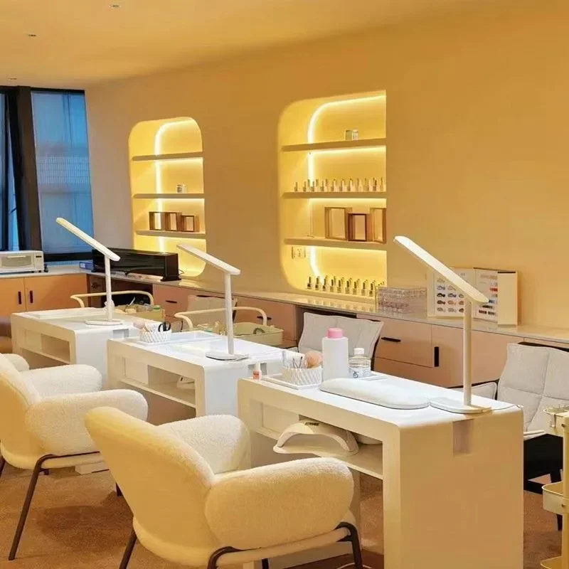 Mesa de Manicure com Cadeiras  - Tech Office Reception avaliação e preço