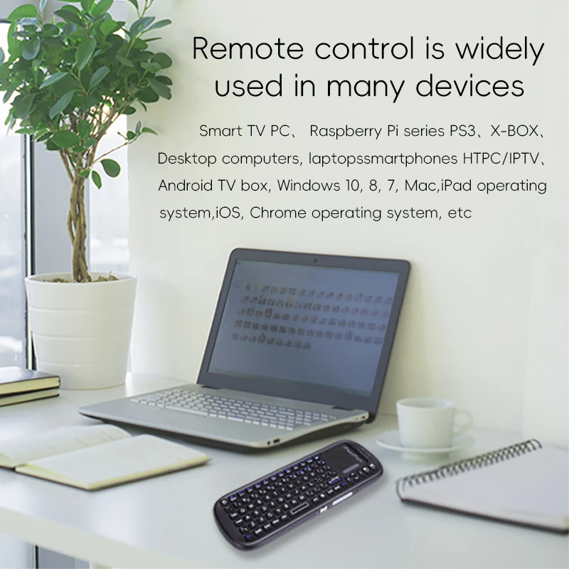 Mini teclado sem fio Bluetooth - Raspberry Pi Keyboard avaliação e preço