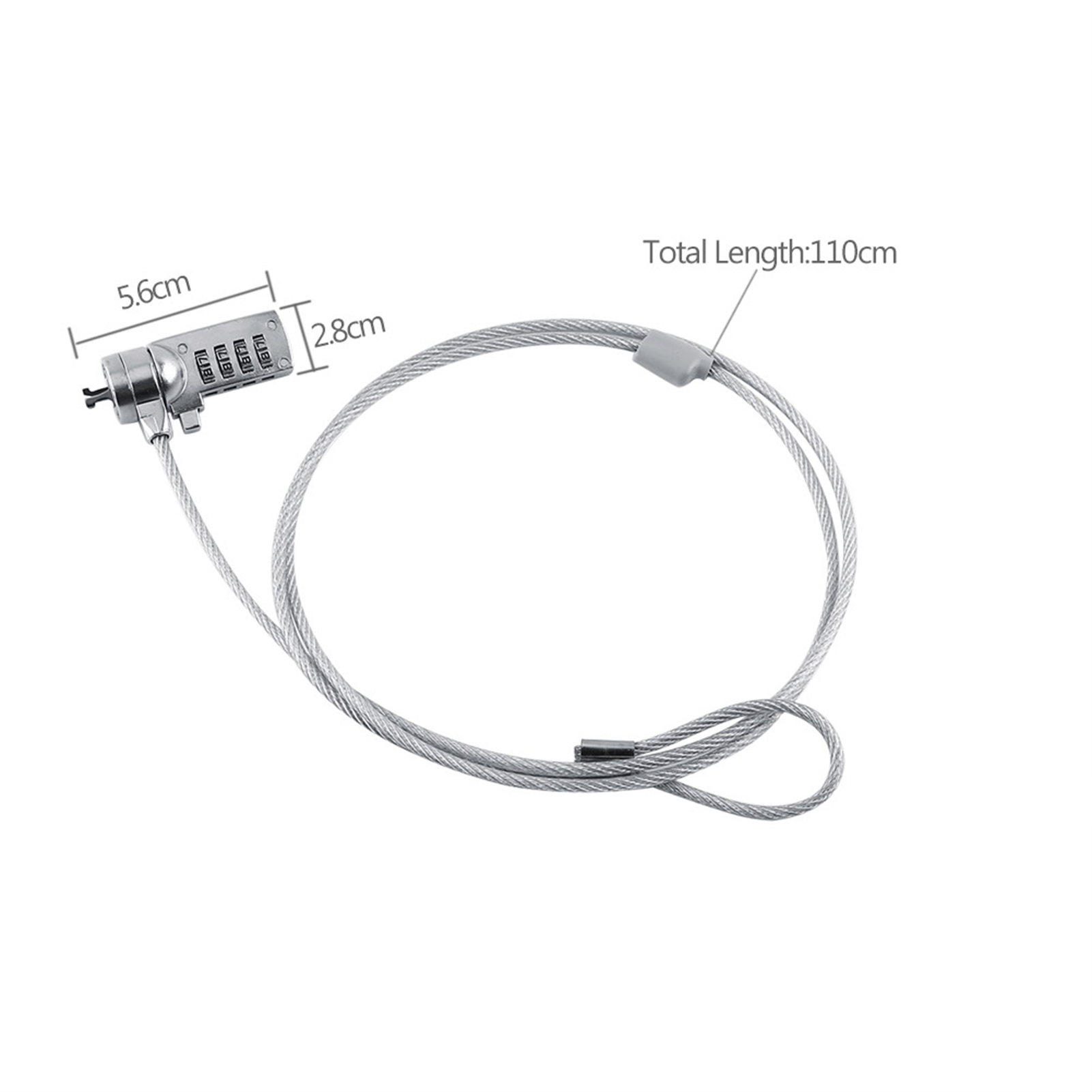 Portátil roubo dissuasor combi - Pc Security Lock avaliação e preço