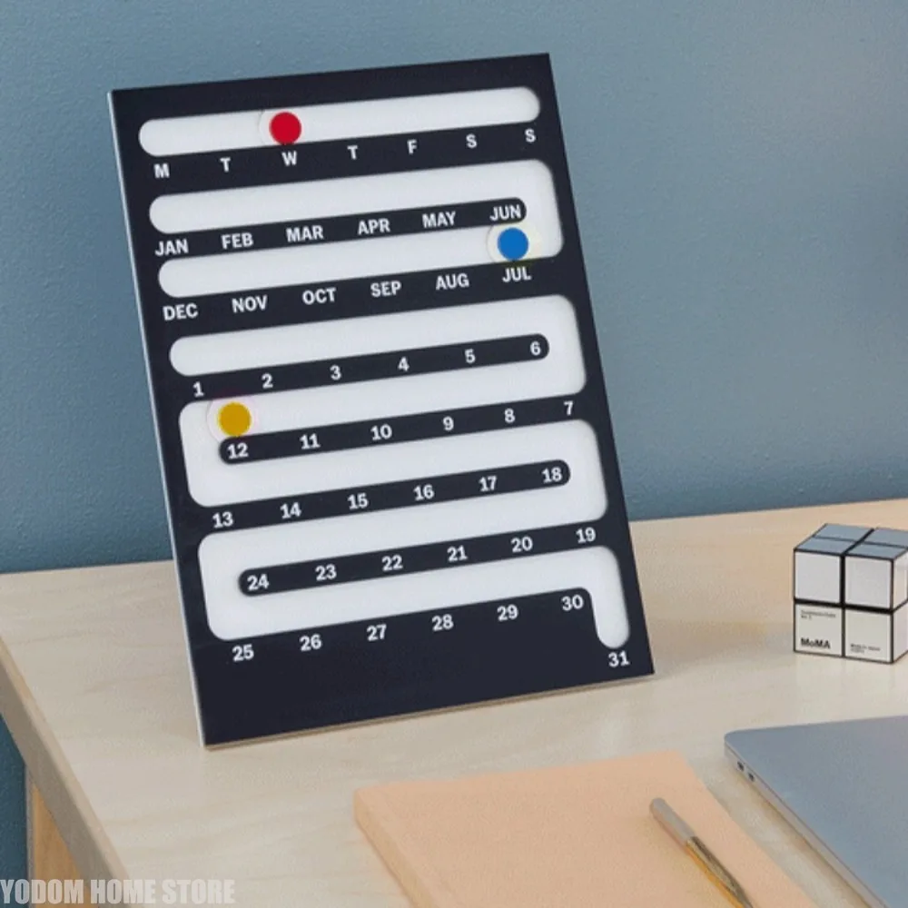 Calendário perpétuo acrílico n - Office Tech Gadgets avaliação e preço
