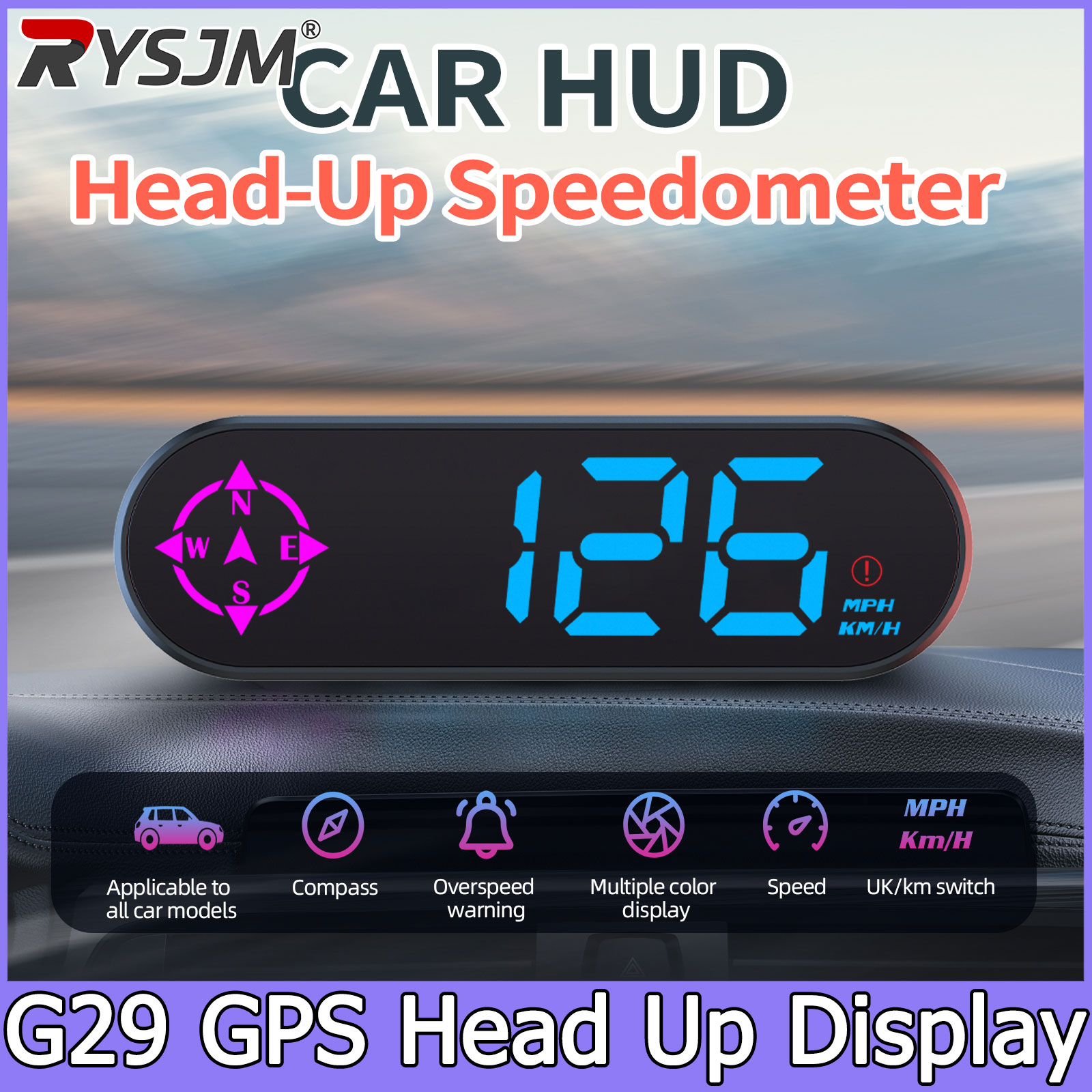Display de Head-up G29 para Ca - Pc Security Lock avaliação e preço