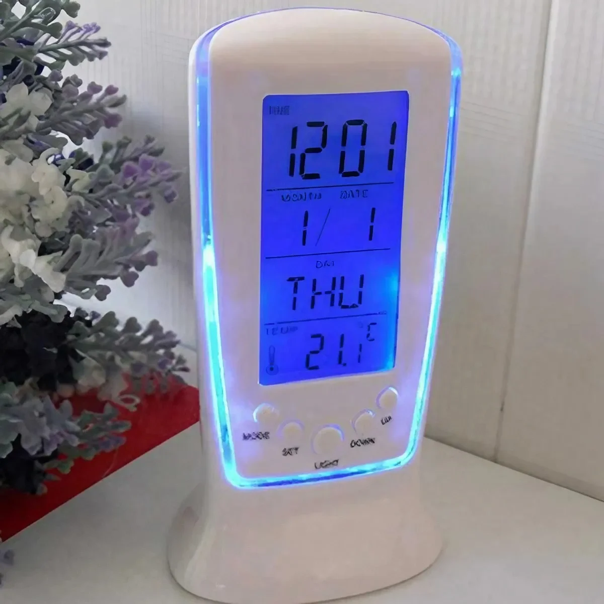Relógio calendário digital led - Office Tech Gadgets avaliação e preço