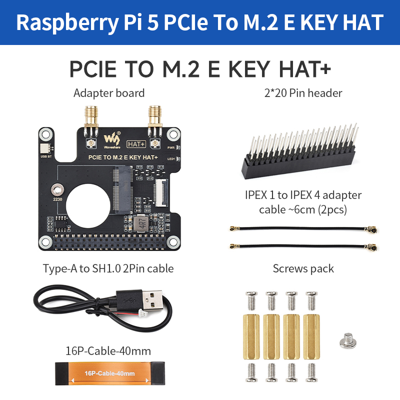 Pcie para m.2 e chave chapéu + - Raspberry Pi Keyboard avaliação e preço