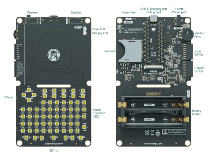 Kit PicoCalc é um terminal por - Raspberry Pi Keyboard avaliação e preço