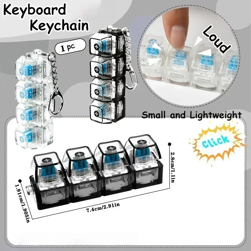 1 unidade Chaveiro Fidget LED  - Office Tech Gadgets avaliação e preço