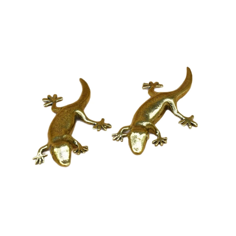 Feito à mão bronze retro gecko - Office Tech Gadgets avaliação e preço