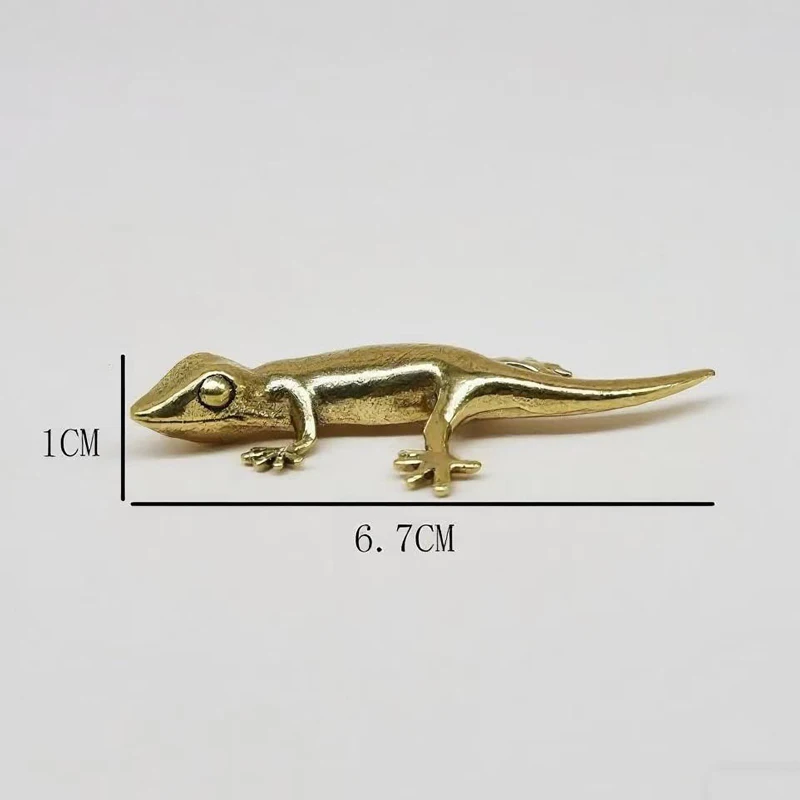 Feito à mão bronze retro gecko - Office Tech Gadgets avaliação e preço