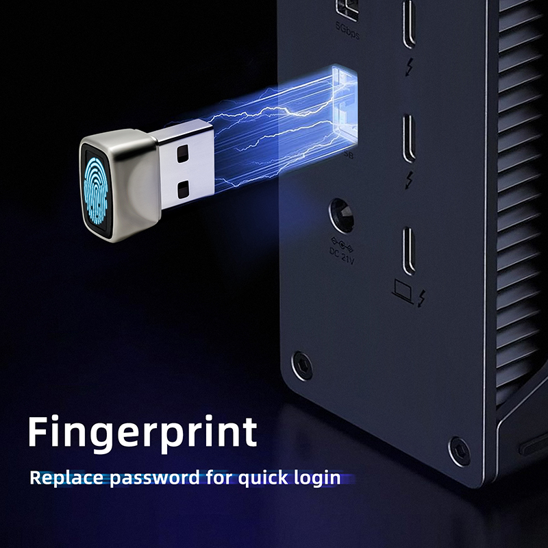 Mini bloqueio biométrico de im - Pc Security Lock avaliação e preço