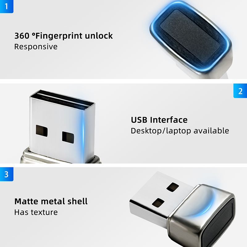 Mini bloqueio biométrico de im - Pc Security Lock avaliação e preço