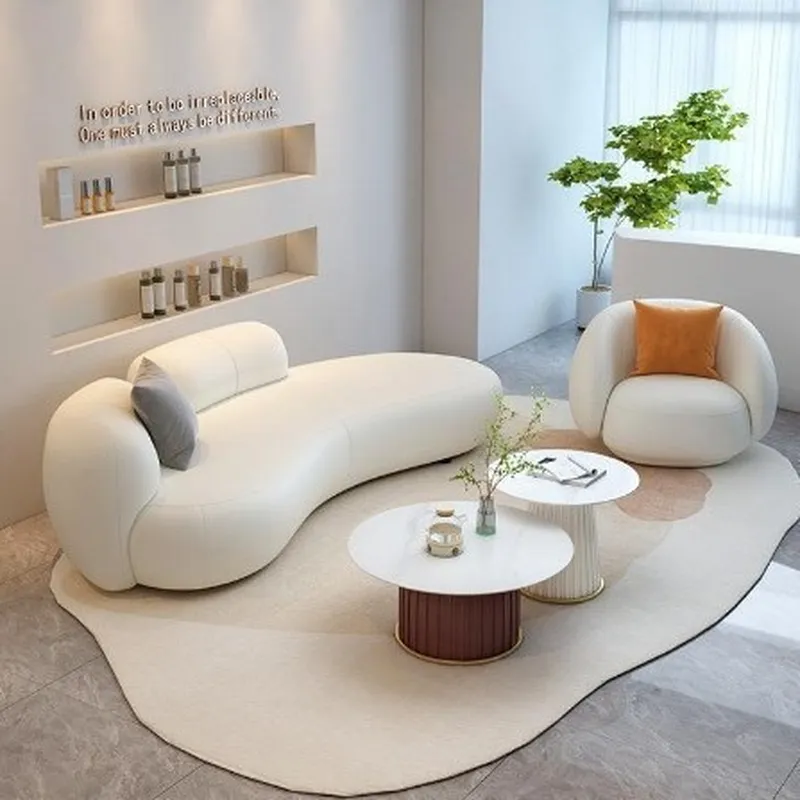 Sofá Compacto de Luxo em Tecid - Tech Office Reception avaliação e preço